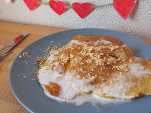 ヘルシー!バナナパンケーキ!